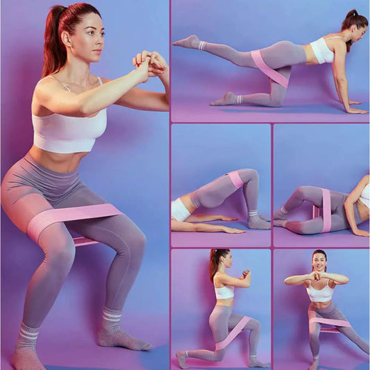 Fitness szalag - Különböző erősségű 3 db-1